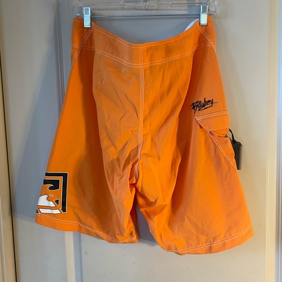 Billabong Quad Platinum X Stretch Orange Board Shirts, size 36 - Picture 9 of 10